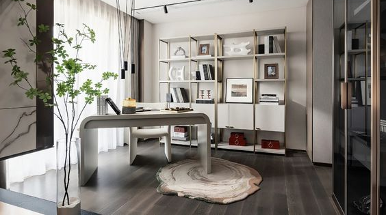 書房軟裝設計講究“亮、雅、靜”